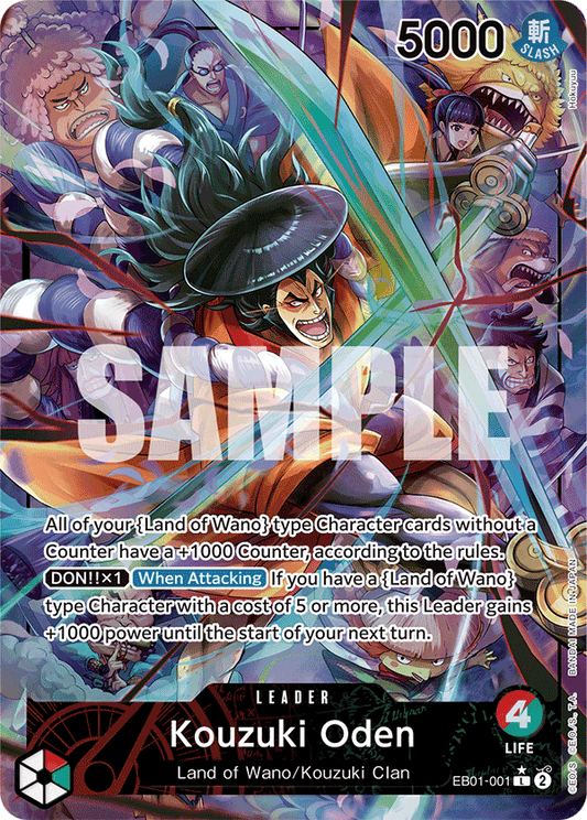 EB01-001 - Kouzuki Oden - Leader (Alternate Art)