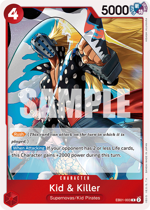 EB01-003 - Kid & Killer - Rare