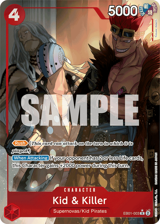 EB01-003 - Kid & Killer - Rare (Alternate Art)