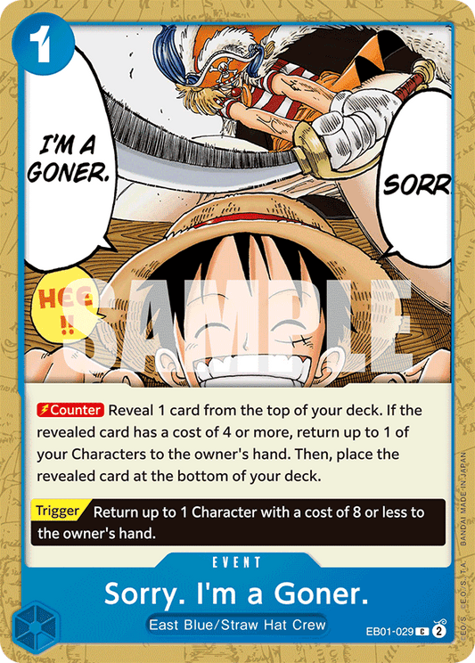 EB01-029 - Sorry. I'm a Goner. - Common