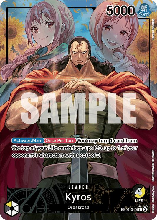 EB01-040 - Kyros - Leader (Alternate Art)