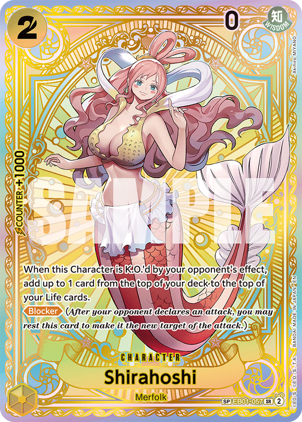 EB01-057 - Shirahoshi - Special Card