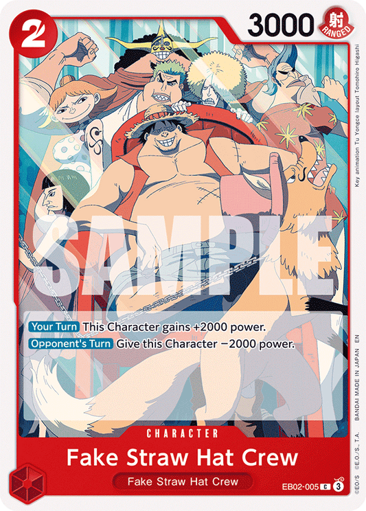 EB02-005 - Fake Straw Hat Crew - Common