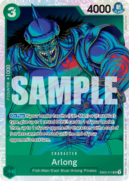 EB02-011 - Arlong - Super Rare
