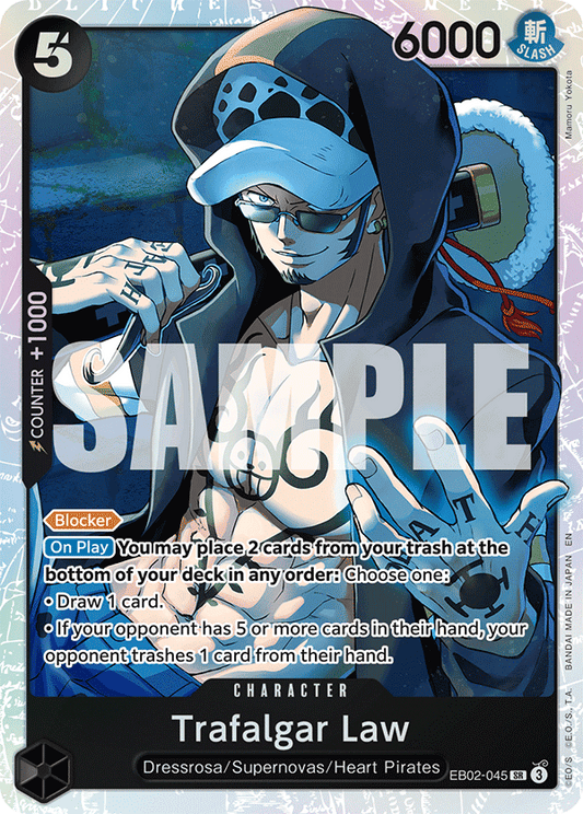 EB02-045 - Trafalgar Law - Super Rare
