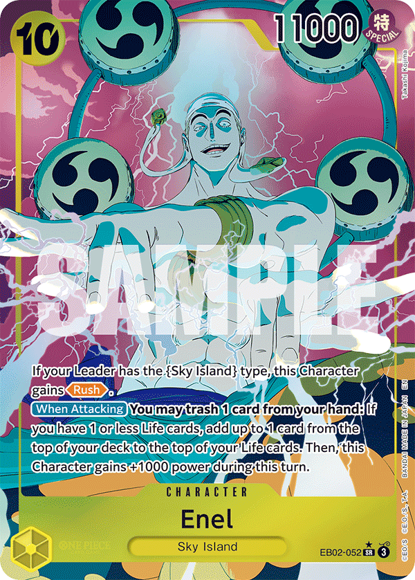 EB02-052 - Enel - Super Rare ALT ART