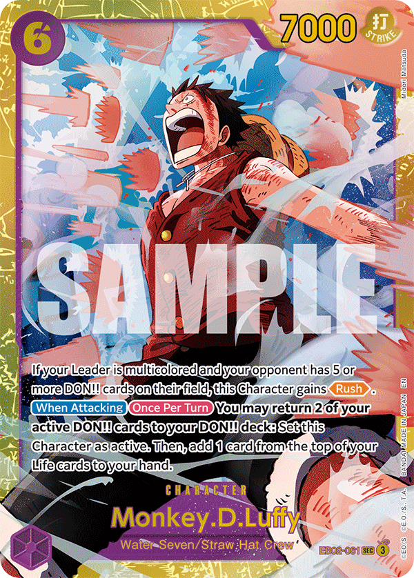EB02-061 - Monkey.D.Luffy - Secret Rare