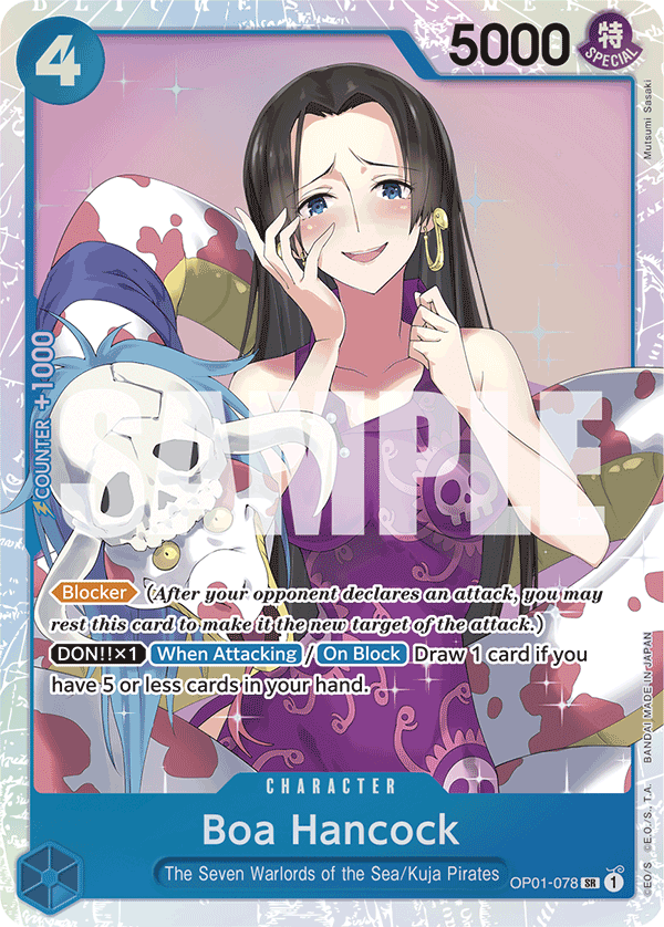 OP01-078 - Boa Hancock - Super Rare Reprint