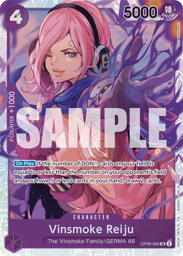 OP06-069 - Vinsmoke Reiju - Super Rare Reprint