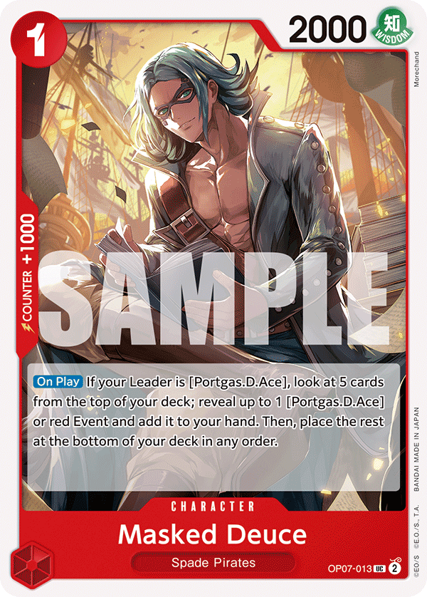 OP07-013 - Masked Deuce - Uncommon