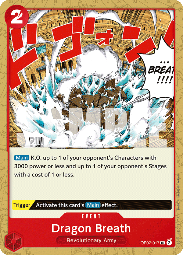 OP07-017 - EVENT Dragon Breath - Uncommon