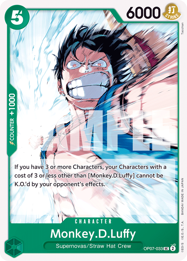 OP07-033 - Monkey.D.Luffy - Uncommon