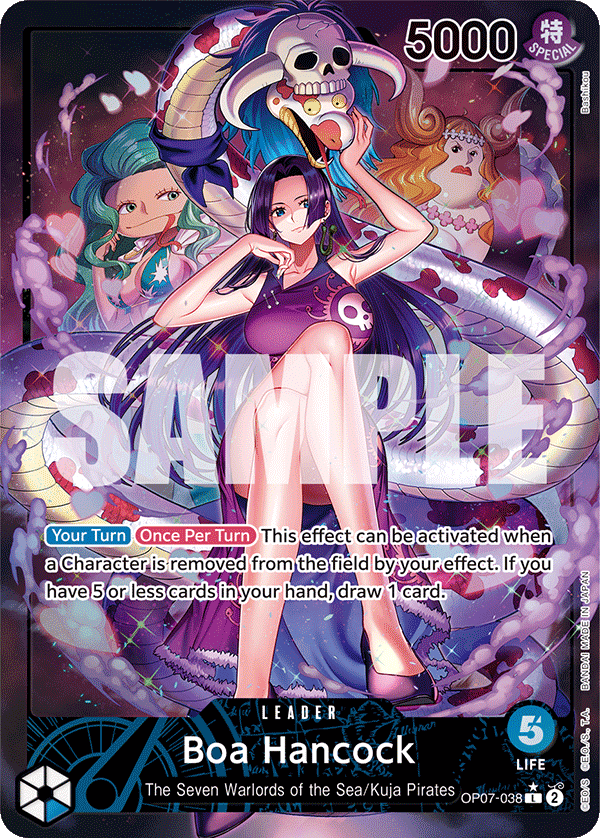OP07-038 - Boa Hancock - Leader (Alternate Art)