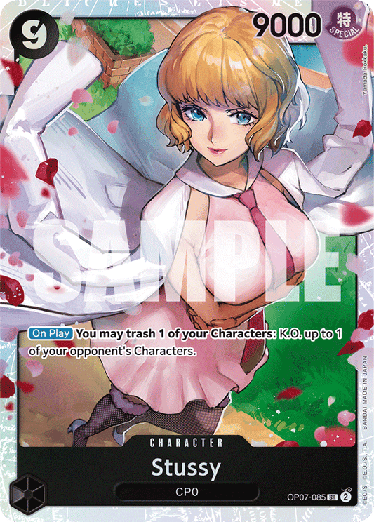 Stussy -  OP07-085 - Super Rare