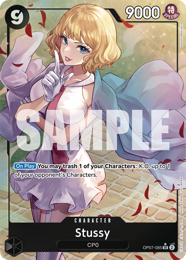 Stussy - OP07-085 - Super Rare (Alternate Art)