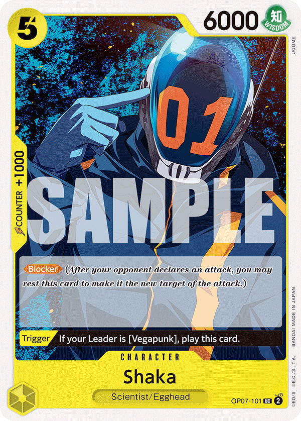 Shaka - OP07-101 - Uncommon