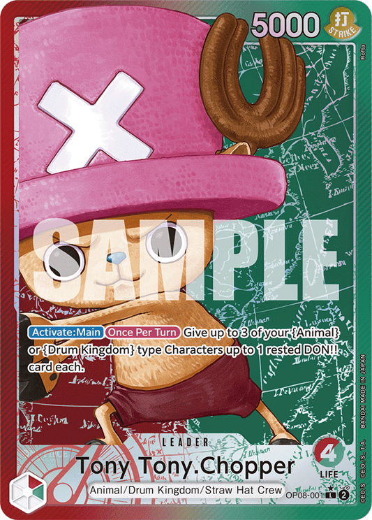 OP08-001 - Tony Tony.Chopper - Leader Alt Art