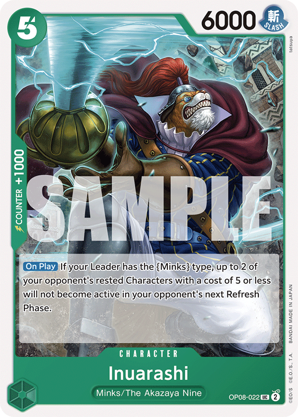 OP08-022 - Inuarashi - Uncommon
