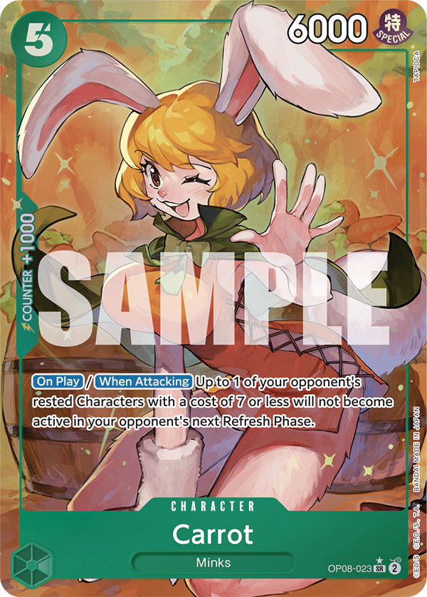 OP08-023 - Carrot - Super Rare Alt Art