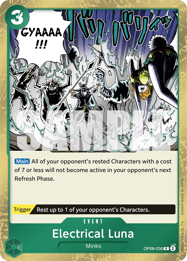 OP08-036 - Electrical Luna - Rare