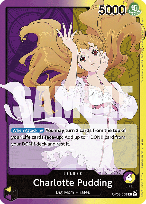 OP08-058 - Charlotte Pudding - Leader