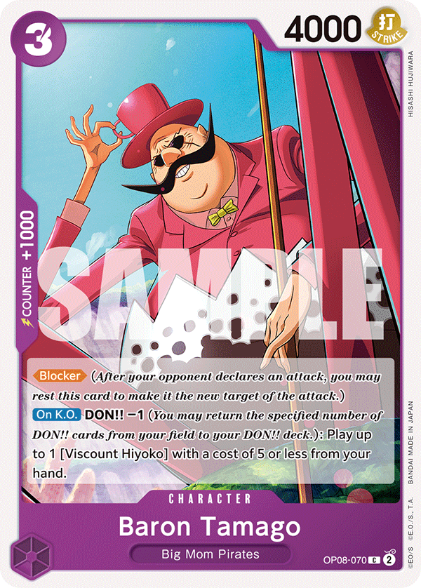 OP08-070 - Baron Tamago - Common
