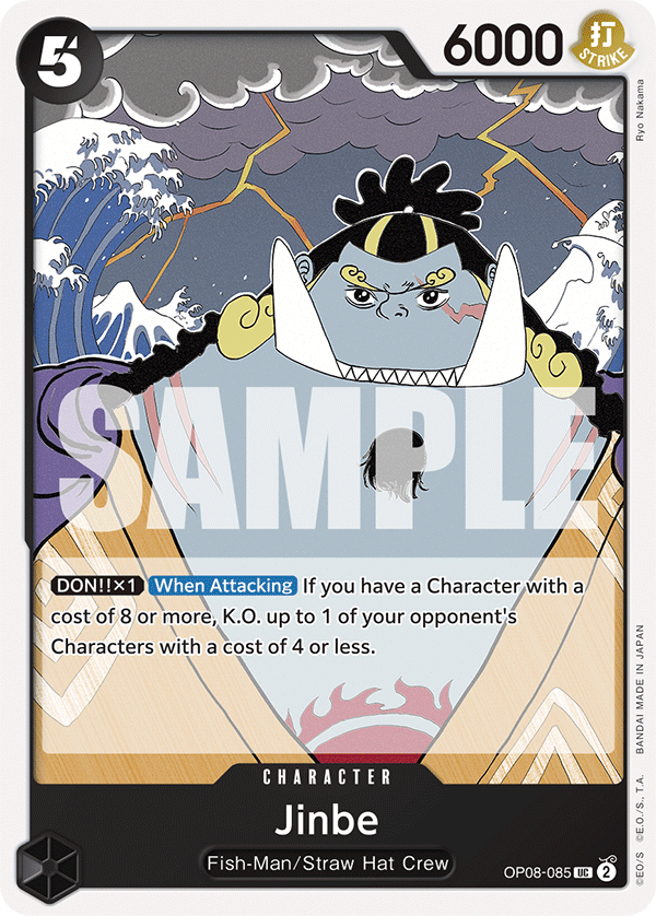 OP08-085 - Jinbe - Uncommon