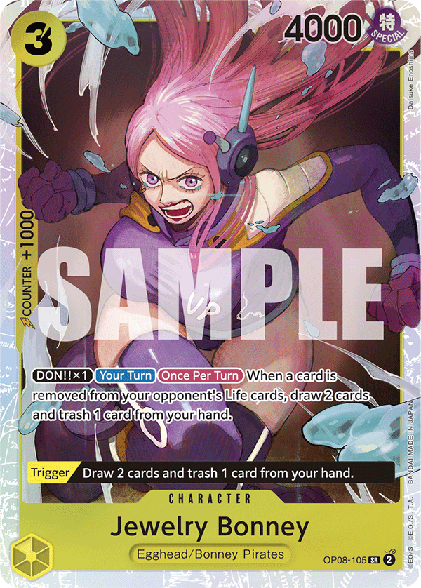 OP08-105 - Jewelry Bonney - Super Rare