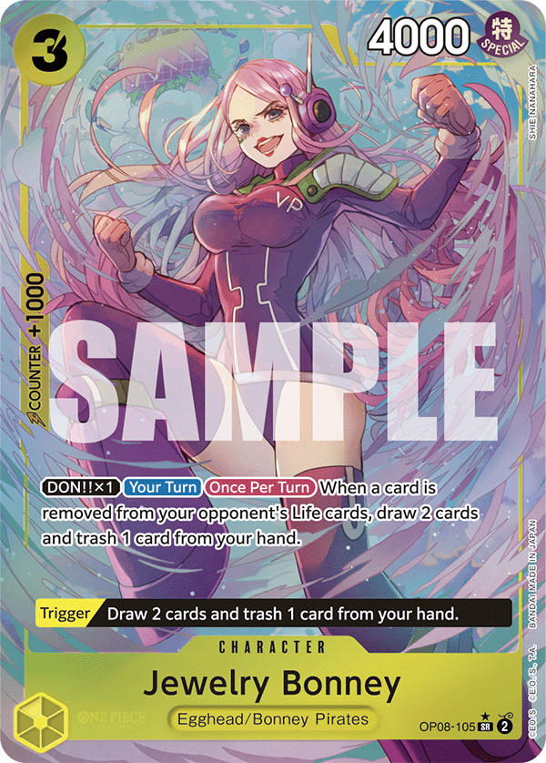 OP08-105 - Jewelry Bonney - Super Rare Alt Art