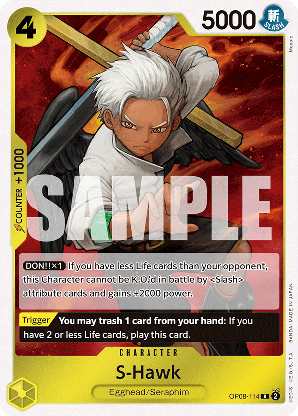 OP08-114 - S-Hawk - Rare