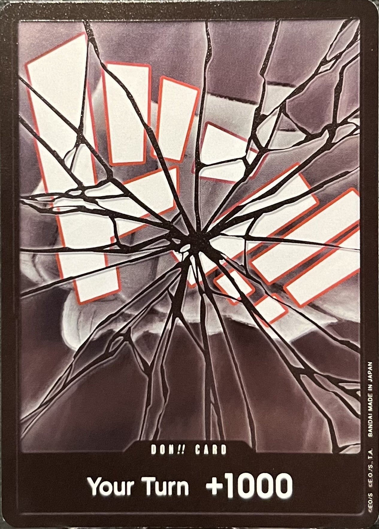OP08 - DON!! Card - Alt Art (Shattered)
