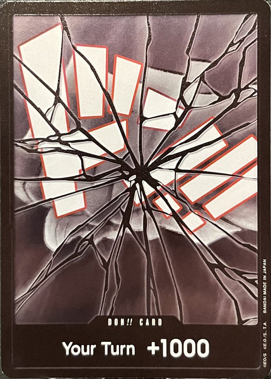 OP08 - DON!! Card - Alt Art (Shattered)
