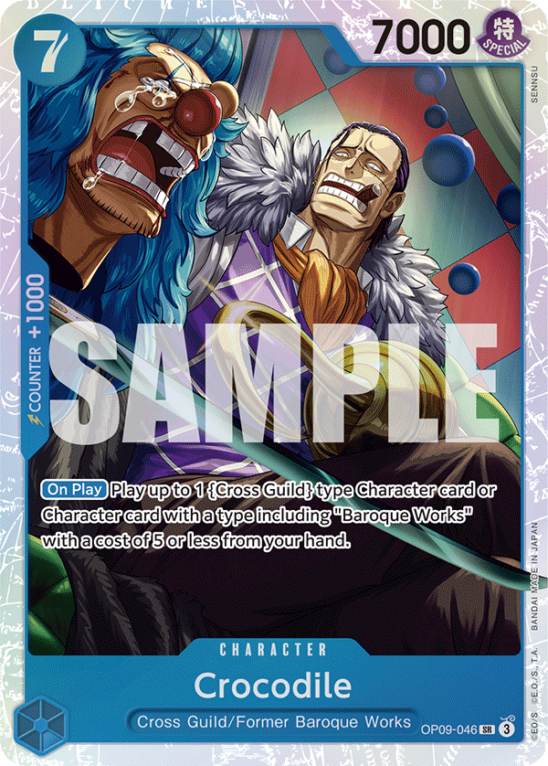 OP09-046 - Crocodile - Super Rare