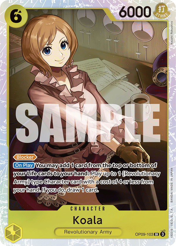 OP09-103 - Koala - Super Rare