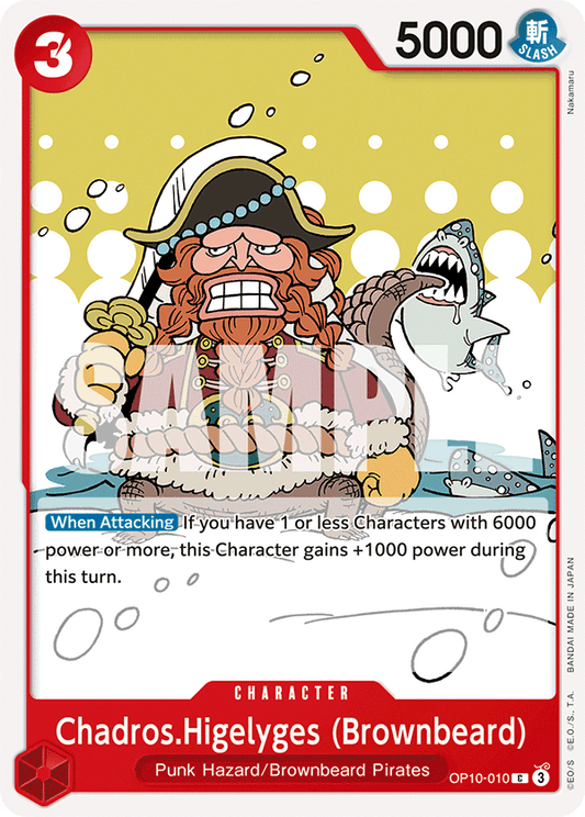 OP10-010 - Chadros.Higelyges (Brownbeard) - Common