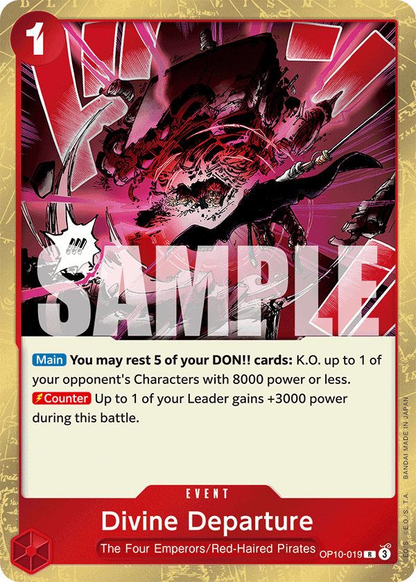 OP10-019 - Divine Departure - Rare