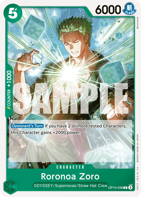 OP10-038 - Roronoa Zoro - Common