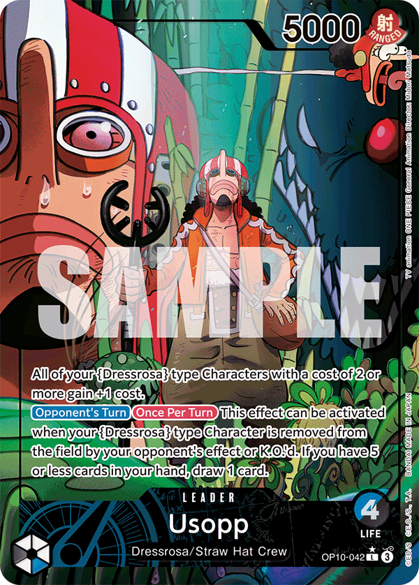 OP10-042 - Usopp - Leader Alt Art