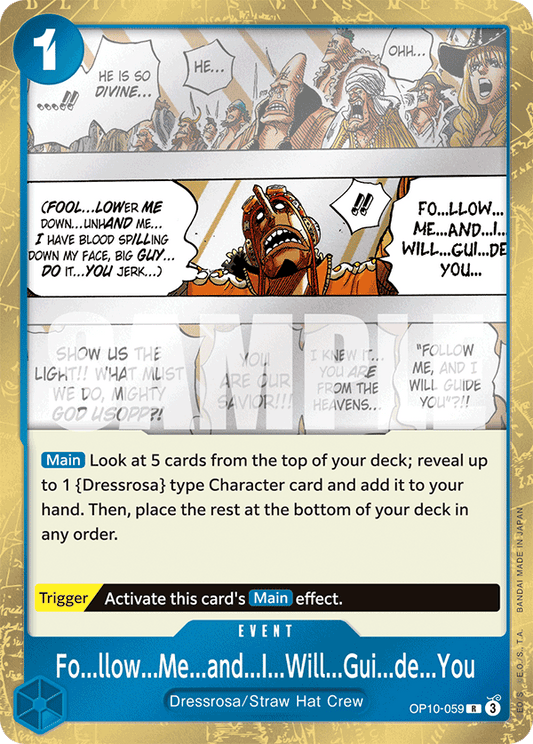 OP10-059 - Fo...llow...Me...and...I...Will...Gui...de...You - Rare