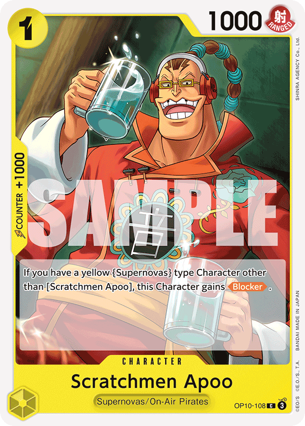 OP10-108 - Scratchmen Apoo - Common