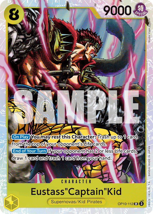 OP10-112 - Eustass"Captain"Kid - Super Rare