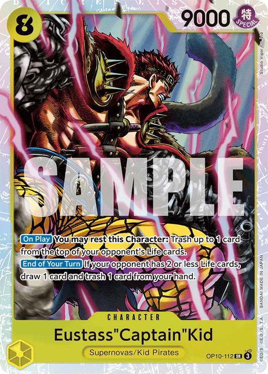 OP10-112 - Eustass"Captain"Kid - Super Rare