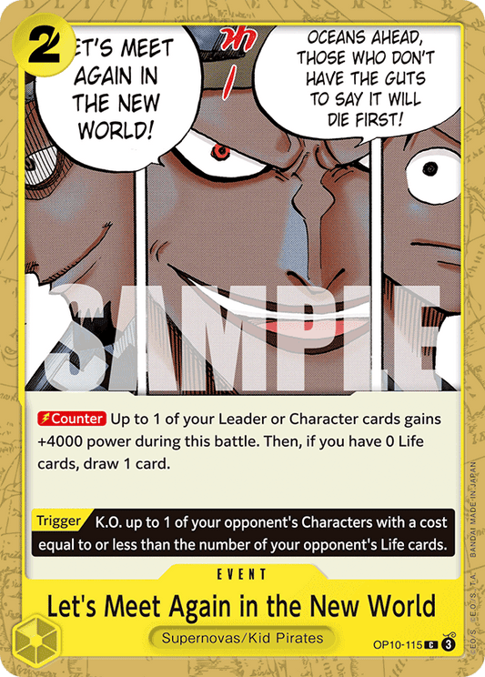 OP10-115 - Let's Meet Again in the New World - Common