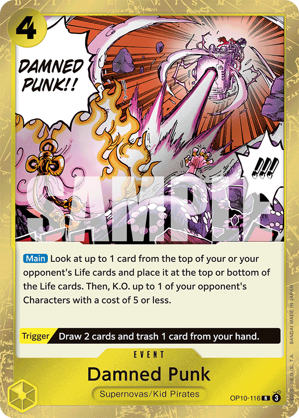 OP10-116 - Damned Punk - Rare