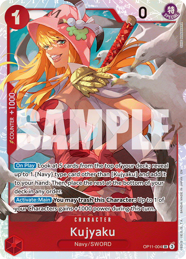 OP11-004 - Kujyaku - Super Rare