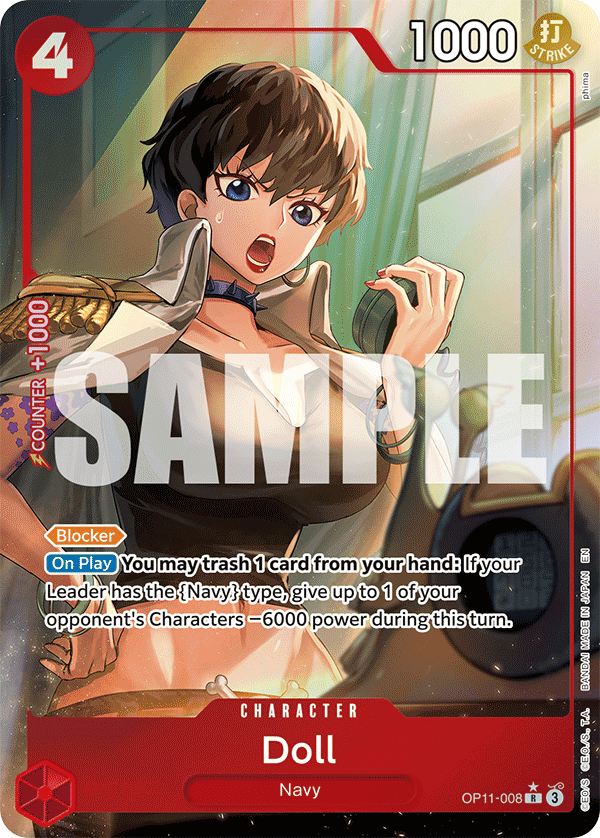 OP11-008 - Doll - Rare Alt Art