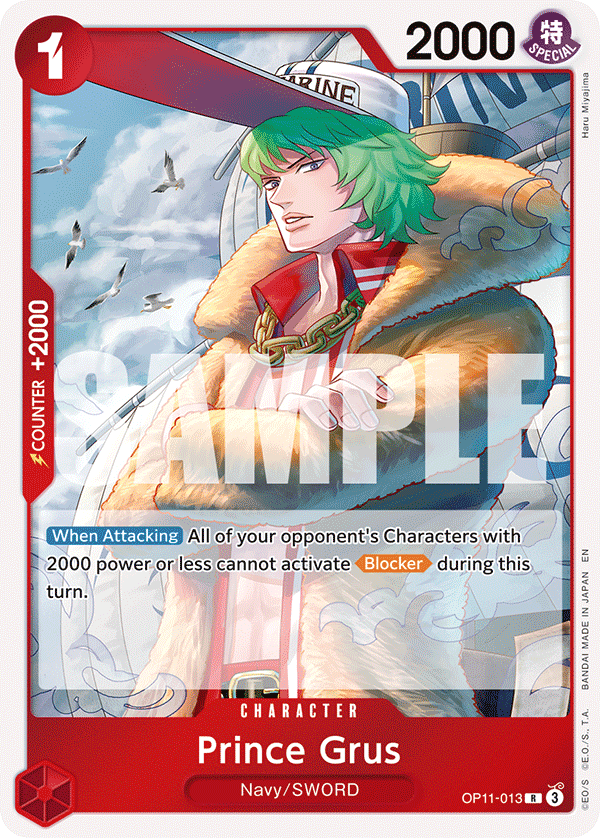 OP11-013 - Prince Grus - Rare