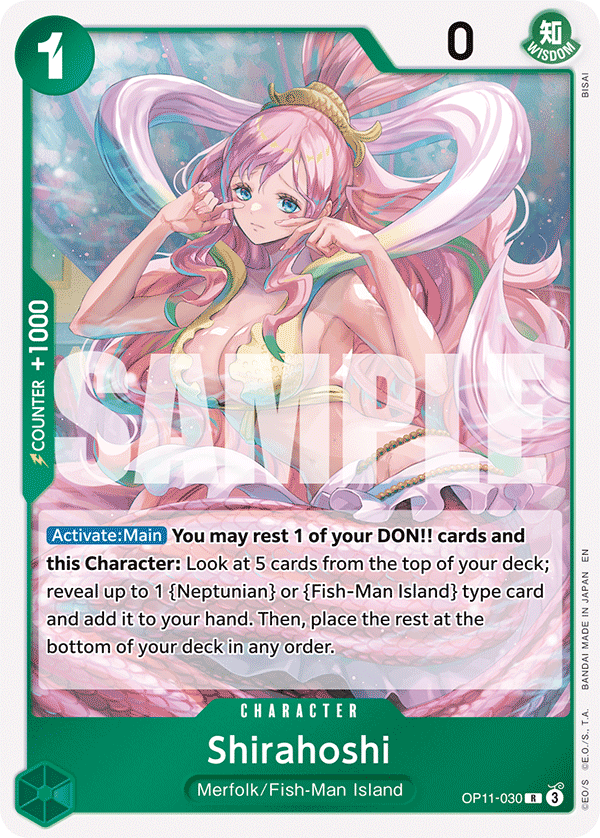 OP11-030 - Shirahoshi - Rare