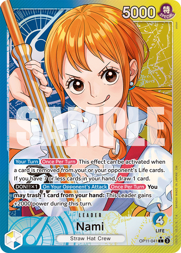 OP11-041 - Nami - Leader Alt Art