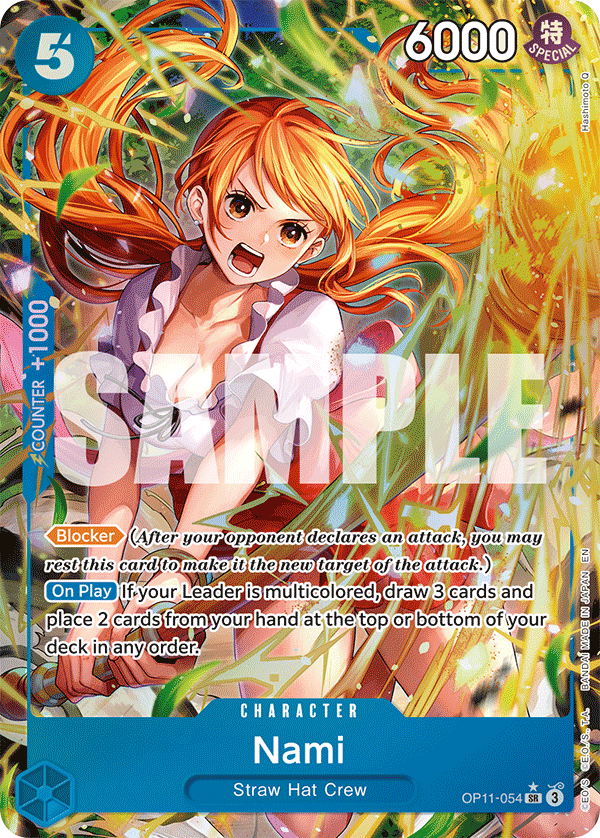 OP11-054 - Nami - Super Rare Alt Art